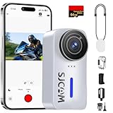 SJCAM C110+ 4K Mini Body Camera with 6-Axis Gyro Stabilizer,170° Wide Angle Magnetic...