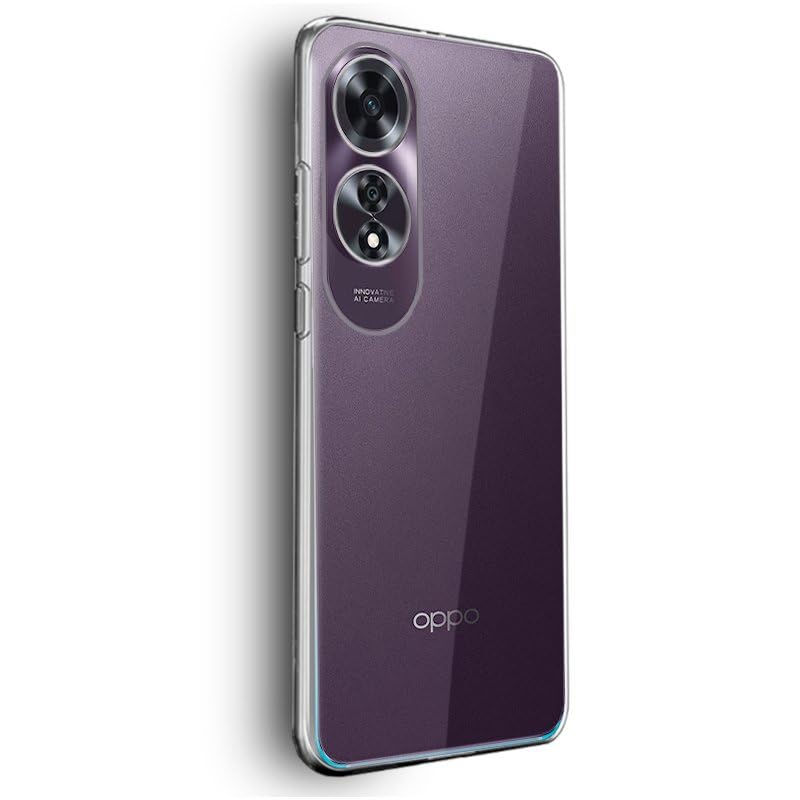 Cool Oppo A60 Antishock Phone Case One Size, transparent - Image 2