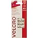 Velcro 91386 Oval Hook and Loop Fasteners, 7 1/4 x 3, White, 40/Pack