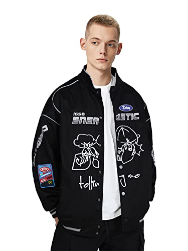 Aelfric Eden Mens Baseball Jackets Varsity Retro Casual Coats Unisex Outwear Tops Streetwear2
