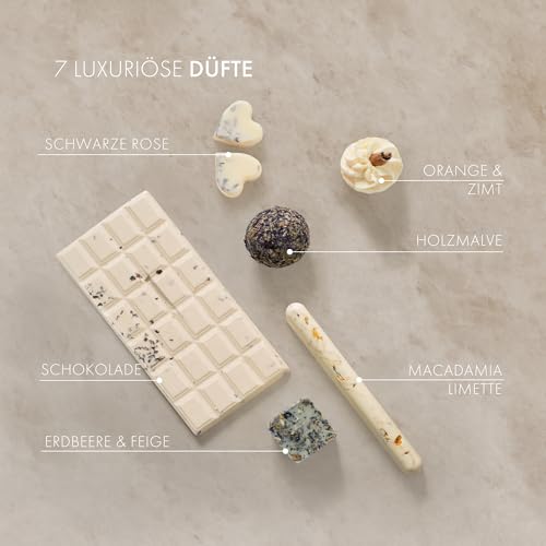 Satin Naturel | Bio Badepralinen Geschenkset - 6
