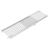 GFTIME 50-89cm Universal Warmhalterost Verstellbar für Enders Kansas II Pro, Burnhard, RÖSLE VIDERO, Barbecook Siesta 310, Nexgrill, Dynaglo, Monument, Edelstahl Grill Ersatzteil, 1 Stück