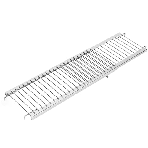 GFTIME 50-89cm Universal Warmhalterost Verstellbar für Enders Kansas II Pro, Burnhard, RÖSLE VIDERO, Barbecook Siesta 310, Nexgrill, Dynaglo, Monument, Edelstahl Grill Ersatzteil, 1 Stück 1