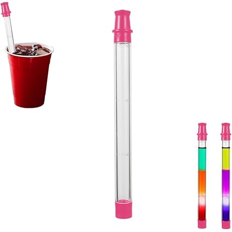 Shot Holder for Drinks and Chasers - Shot Straw