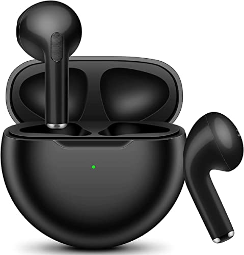 Pandamimi Auriculares Inalámbricos, Auriculares Bluetooth 5.3 HD Micrófono, Cascos Inalambricos HiFi Estéreo Auriculares...