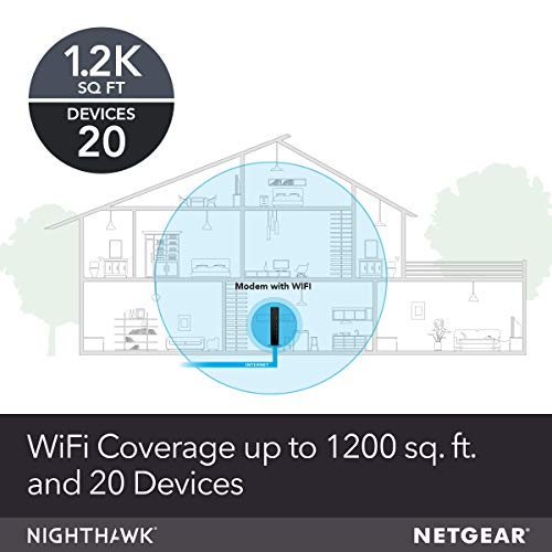 NETGEAR Cable Modem with Built-in WiFi Router (C6230) - Compatible with All Major Cable Providers incl. Xfinity, Spectrum, Cox - for Cable Plans Up to 400Mbps - AC1200 WiFi Speed - DOCSIS 3.0 by NETGEAR - Image 4
