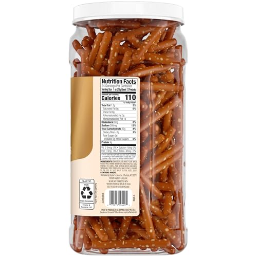 Image of Snyder's of Hanover, Pretzel Dipping Sticks, 24 Oz Canister (Pack of 2)
