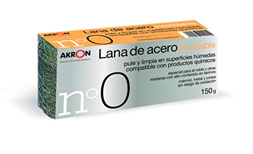 Media Bobina de Lana de Acero BARLESA 150g - Calidad Profesional para Pulido y Limpieza, Variantes No. 0000 a No. 2, Compacta, Duradera y Segura (Fina Nº 0)