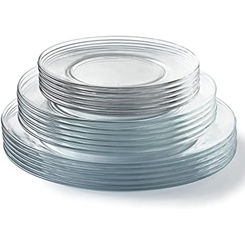 Juego de 18 platos Duralex Colección Lys Cover