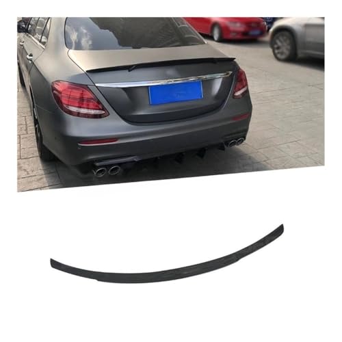 Becquet de coffre carbone Mercedes Classe E W213 berline E200 E300 E400 E550 noir - 2