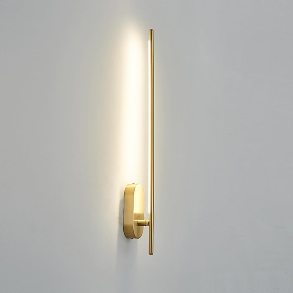 Iluminación De Pared Lineal Dorada Scoes para cuadros y tocadores modernos