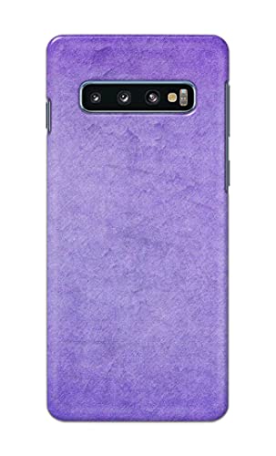 Image of Plain Purple Hard Back Case Cover for Samsung Galaxy S10 Plus (6.4 inch), SM-G975F / DS, SM-G975U, SM-G975W Back Cover -(J5) VNS2226