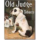 Photo Gallery yelacecca old judge tabacco targa in latta 19,8 x 30,5 cm Photo Gallery yelacecca old judge tabacco targa in latta 19,8 x 30,5 cm