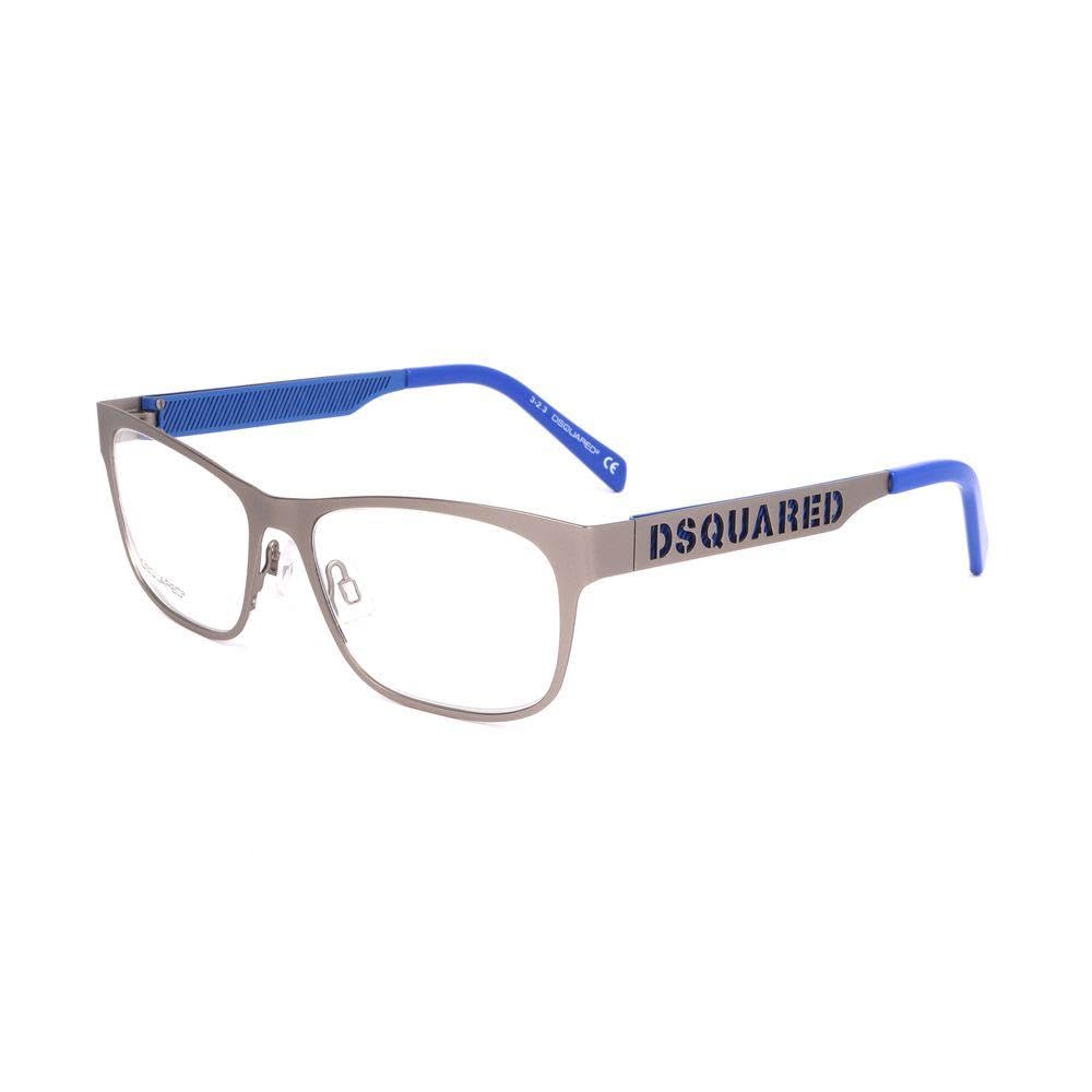 Dsquared Hombre Dsquared2 Optical Frame DQ5097 015 54 Monturas de gafas, Plateado (Silver), 54