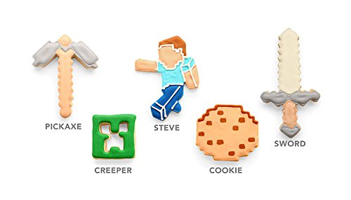 ThinkGeek Minecraft Cookie Cutter Set