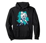 eishockey hockey puck eisbär hai tor eis angriff Pullover Hoodie
