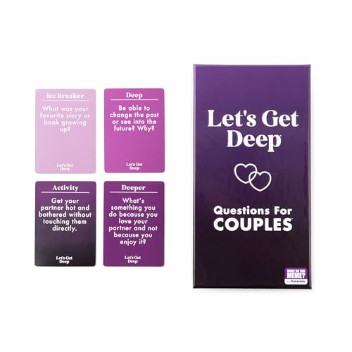 WHAT DO YOU MEME? Let\'s Get Deep by Relatable, A Question Card Game for Couples, Fun for Date Night Ideas, Wedding Gifts for Couples, Includes 300 Cards to Build Up Intimacy