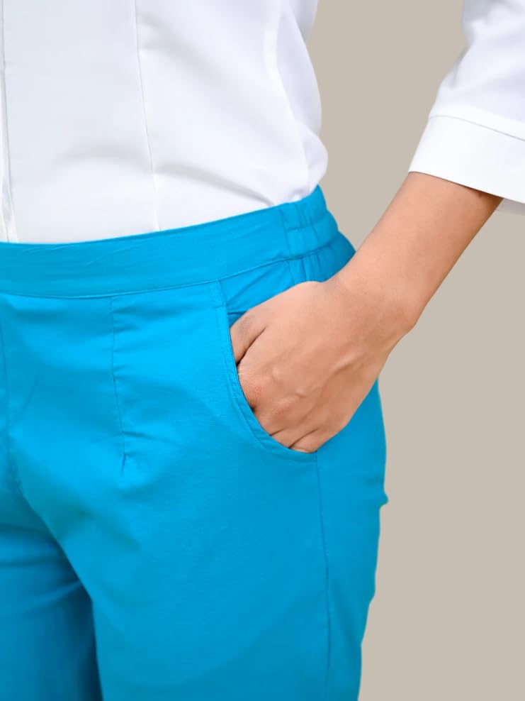 Image of Moirai Cotton Regular Fit Woman Trousers Pants Kurti Pant Daily Casual Formal Office Use