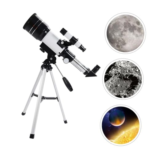 Telescopio Astronómico Refractor Zoom con Trípode y Soporte para Celular miniatura 3