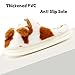 SLAWOCE Cow Slippers For Women and Men Fluffy Cute Cozy House Slippers Indoor and Outdoor Spot Brown Women5.5-6/Men4.5-5