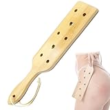 Holz Spanking Paddel Flirten Bondage Peitsche Flogger Bambus Griff Sklave Rollenspiel BDSM