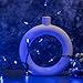 YULETIME 200 Count Blue LED Christmas Lights, 66 Feet Green Wire UL Certified Commercial Grade Holiday String Light Set (Blue)
