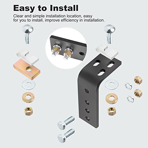 30035 Fifth Wheel Rv Hardware/Brackets Installation Trailer Hitch Kit, Compatible With 14K, 15K, 16K, 20K, 22K Hitches, Fits Curt, Draw-Tite, Hidden Hitch 58058 (10-Bolt Design) #TOP4