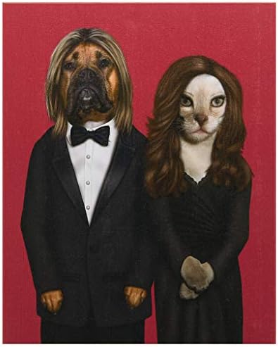 Empire Art Direct Pets Rock Hollywood Fine Giclee on Cotton Canvas Graphic Wall Art, 20" x 16" x 2",Ready to Hang, Frameless