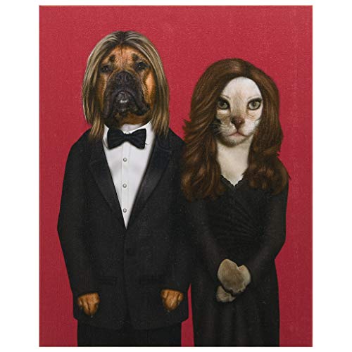 Empire Art Direct Pets Rock Hollywood Fine Giclee On Cotton Canvas Graphic Wall Art, 20" X 16" X 2",Ready To Hang, Frameless #TOP6