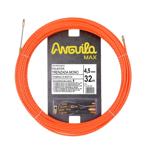 Guide de câble spécial ANGUILA MAX pour pose de réseaux électriques en gaine