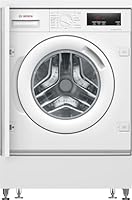 Bosch Home & Kitchen Appliances Bosch WIW28502GB Built in Washing Machine with 8kg Capacity, 5 Year Warranty (T&Cs apply), SpeedPerfect, ActiveWater Plus, EcoSilence Drive, 1400rpm, White, Serie 8