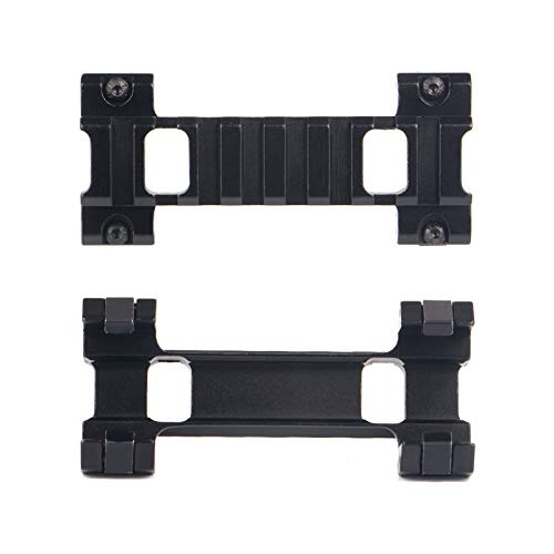 image for FOCUHUNTER Aluminum Tactical Low Profile Rail 20mm Weaver/Picatinny Ra