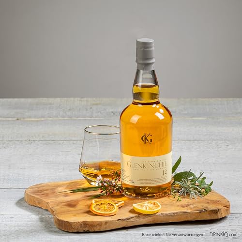 Glenkinchie 12 Jahre, Single Malt Scotch Whisky, handverlesen aus den schottischen Lowlands, 43% vol, 700ml Einzelflasche |