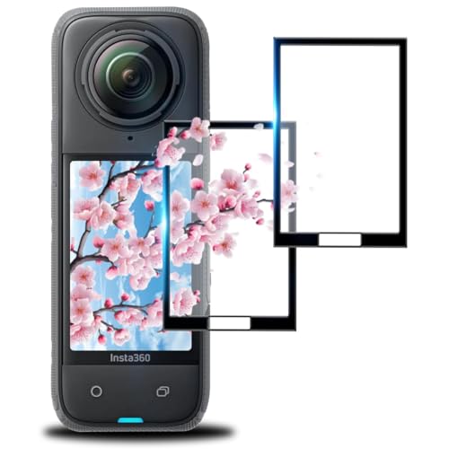 対応 insta360 X5 / Insta360 X4 フィルム 一体型レンズ保護フィルム 2枚セット用 Insta360 X4 保護フィルム 用 インスタ360 X5 全面保護 カメラフィルム 液晶保護フィルム 耐衝撃 防爆裂 高透過率 露出オーバー防
