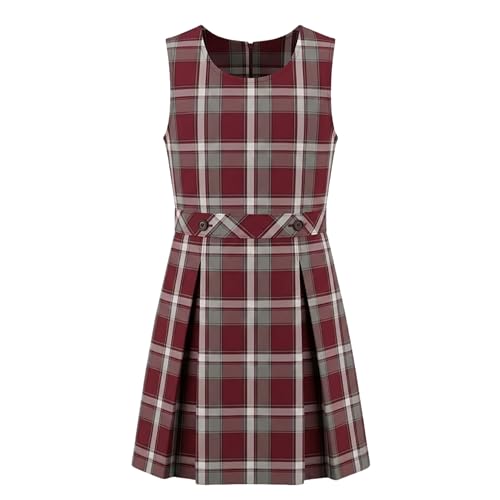 Amazon.com: ClassExceed Girls Back to School Uniform Plaid Jumper