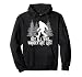 Sasquatch Bigfoot Not All Who Wander Are Lost Hoodie Gift Pullover Hoodie