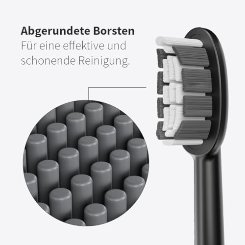 Zahnheld® Bürstenkopf Basic Medium | Ersatzbürsten | Mittelharte Wechselköpfe Für Gero Schallzahnbürste | Effektive Reinigung | In Papierverpackung – Bild 4