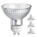 mlogiroa Light Bulbs(Pack of 4) - 50W 110V Wax Warmer Bulbs GU10 LED Bulbs with Long Lasting Lifespan Warm Light Dimmable Light Bulbs Replacemen for Candle Lamps,Wax Melt