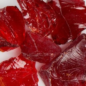 Chunky Red Landscape Glass Medium 50 Lb Bag