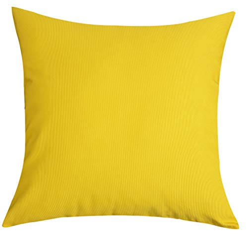 TangDepot Cotton Solid Throw Pillow Covers, 12