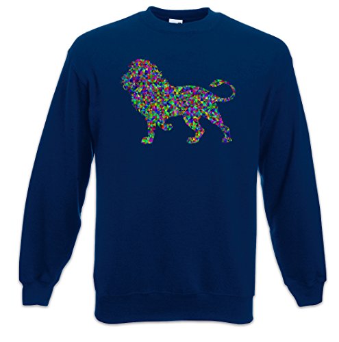 Sweatshirt Colored Lion Urban Backwoods pour homme et femme en coton