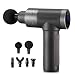 Muscle Massage Gun Handheld Percussion Massagers for Neck Back Leg Body Massage Deep Tissue Massager Gray