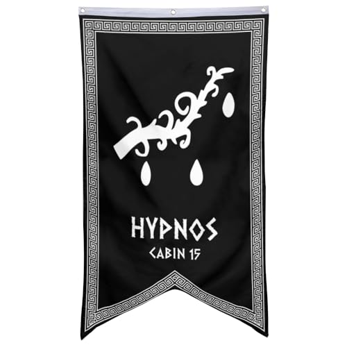 Yanbooch Cabin 15 Hypnos Banner Flag Man Cave Bed Room Home Office Party Decor 30x50 Inch (B)