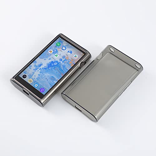 �ɓK�p���� SHANLING M7 �̃\�t�gTPU�ی�V�F���X�L���P�[�X�J�o�[ (�N���A�u���b�N)