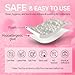 Eye Pads Lash Extensions(1000 Pcs) - Akissos Premium White Foam Under Eye Patches,Eyepads with eye Care for Lash Extensions | Lift | Tint | Remove, Beauty Tools, Elastic, Thick, No Expiry & No Slip