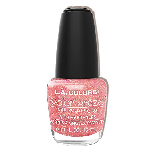 L.A. COLORS Color Craze Nail Polish, Confetti CNP548