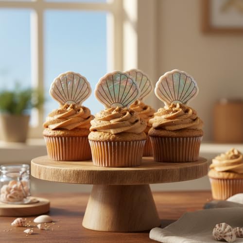 BAKERLOGY Mini Emporte-Pièce & Tampon Coquillage – Décoration Plage, Sirène & Été – vue 5
