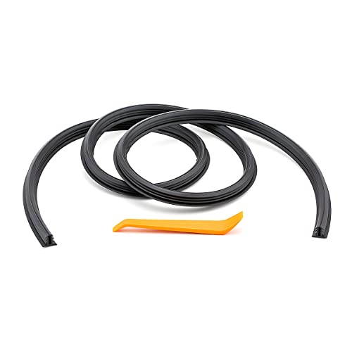 Car Dashboard Seal Strip, 5.2Ft 6.6Ft Rubber Seal Protector Guard Strip, Car Dustproof Sound Insulation Slit Strip For Dashboard Windshield, Edges Filling Trim Weatherstrip For Cars Trucks (6.56 Ft) #TOP7
