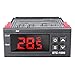 MYAMIA 12V Regulator Temperatury 10A 1500W Cyfrowy Mikroprocesorowy Przelacznik Regulatora Temperatury - 12V