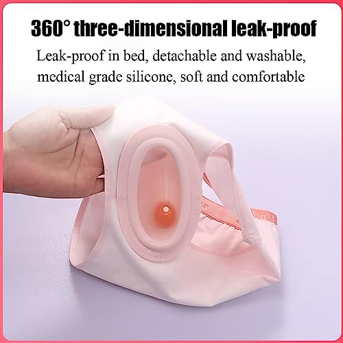 Borsa indossabile per la raccolta delle urine da donna, capacità 1000 ml, design a prova di perdite a 360°, ideale per la cura di incontinenza e demenza